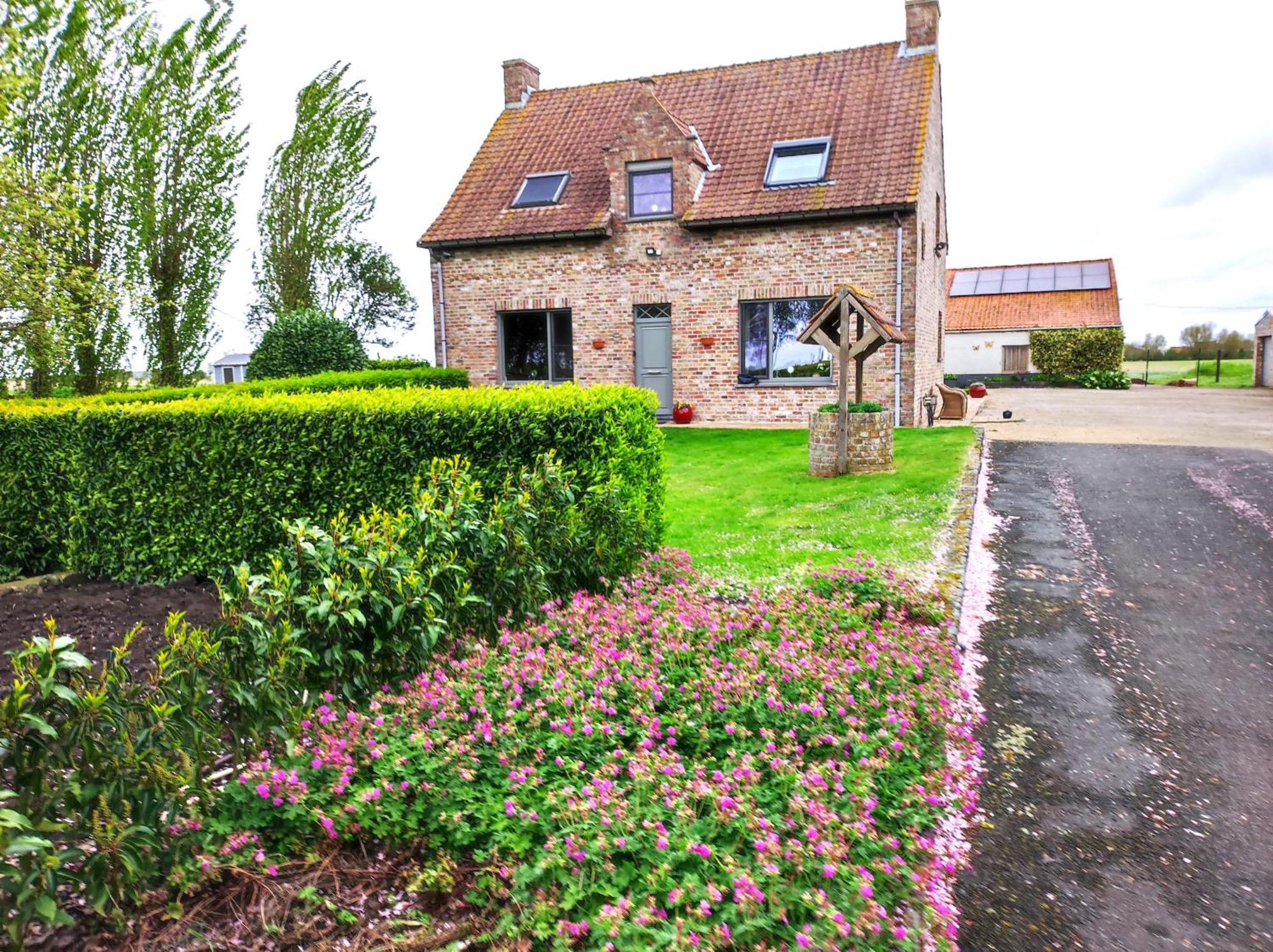 B&B Het Polderhof ヤブベーケ エクステリア 写真