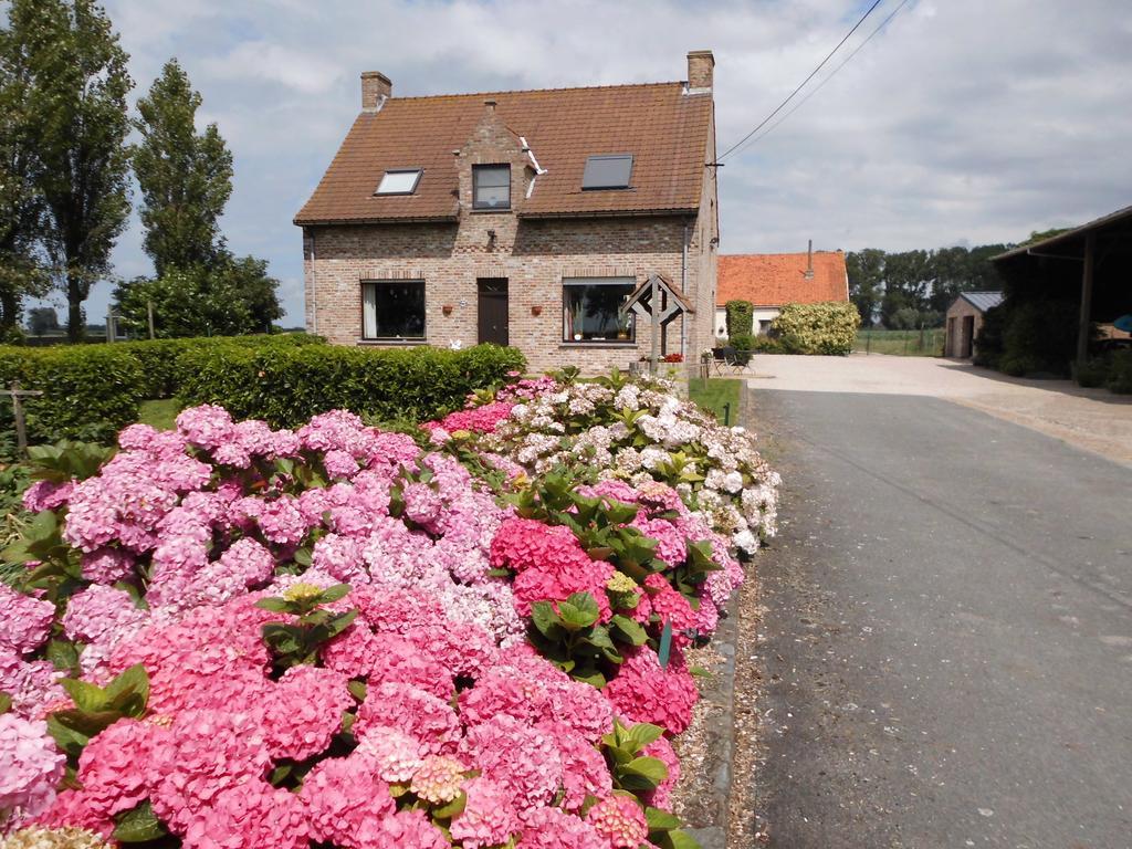 B&B Het Polderhof ヤブベーケ エクステリア 写真